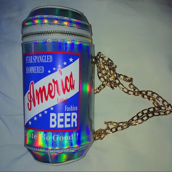 CUTE NOVELTY BEER CAN BAG - Picture 2 of 4